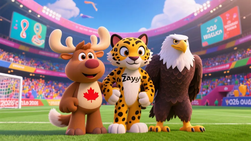 揭秘2026世界杯吉祥物：Maple、Zayu与Clutch背后的文化密码与狂欢寓意